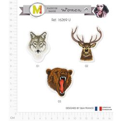 M16269 Wildlife/Animal Appliques