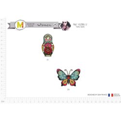 M16286 Tattoo Styled Appliques