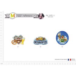 M16291 Oktoberfest Appliques