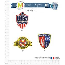 M16323 Maritime/Yachting Appliques