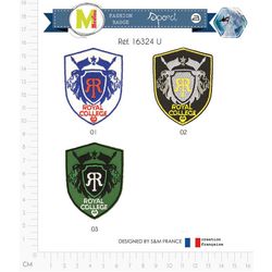 M16324 _&_Royal College_&_ Appliques