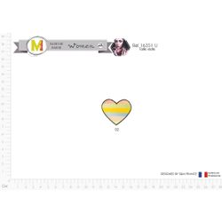 M16351 Rainbow Hearts Appliques