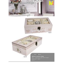 M36065Wooden Box with Window