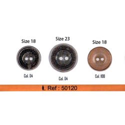 M50120 Metal 2-Hole Button