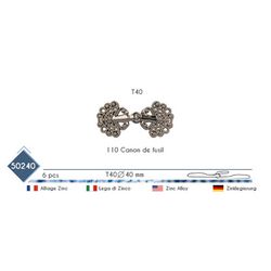 M50240 Metal Closure, 40mm
