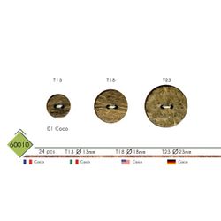 M60010 Coconut Button - 2 Hole