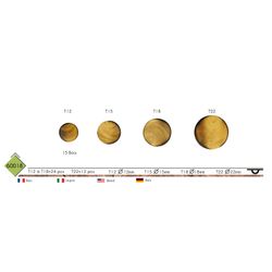 M60018 Wooden Shank Button