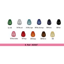 M60597 Tear Drop Bead