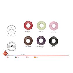 M60637 Polyester Grommet, 25mmOD-14mmID