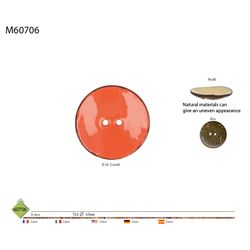 M60706 2-Hole Concave Coconut Button LG