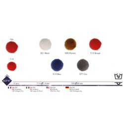 M60747 Puff-Ball Shank Button
