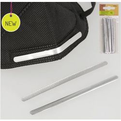 M09707 Iron-on Nose Bar for Masks, 20pcs