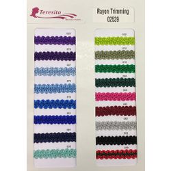 T-2539 Rayon Guimp Braid, 5/8&