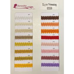 T-2539 Rayon Guimp Braid, 5/8&