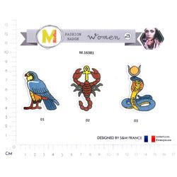 M16381 Desert Animal Appliques