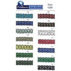 T-1320 Metallic Galon, 3/4&