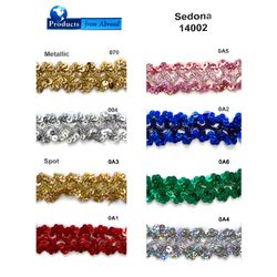 T-14002 Sequin Galon (Sedona)