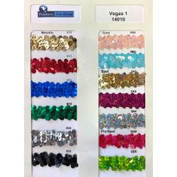 T-14010 Sequin Galon, Elastic (Vegas 1)
