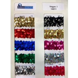 T-14011 Elastic Sequin Galon (Vegas 3)