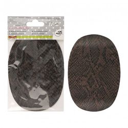 M00765 &Snake Skin& Iron-on Elbow Patch
