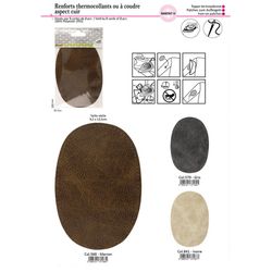 M00767 Faux Leather Iron-on Patches