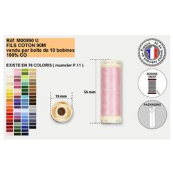 M00990 100% Cotton Thread 90m