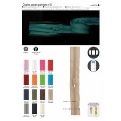 M01953 Zippers by the Yard, 22 Yard #5