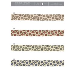 06066 Cotton Bias with Rosettes