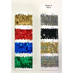 T-14013 Sequin Elastic Galon (Vegas 4) ~1-1/2