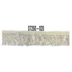 T-7260 Cotton Brush Fringe, 1 inch