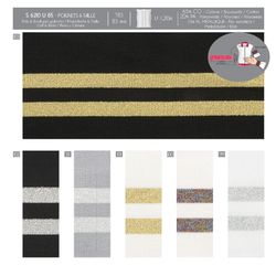 06210 Knit Trim for Cuffs and Waistbands