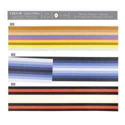 01123 Striped, Double Sided, Webbing, 42mm