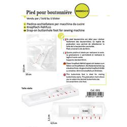 M00054 Snap-On Buttonhole Foot