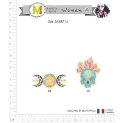 M16387 Mystical Appliques