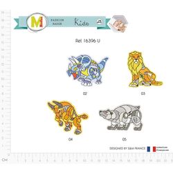 M16396 Robotic Animal Appliques