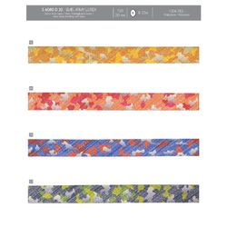 06080 Army Bias Binding with Lurex