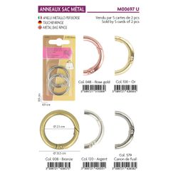 M00697 Metal Clip Rings