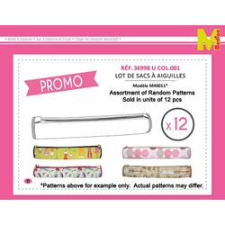 M36998 Knitting Bag, Promo Assorted