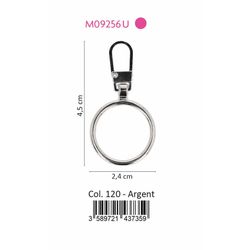 M09256 Ring Zipper Pull