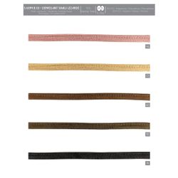 06094 Faux Leather Reptile Piping