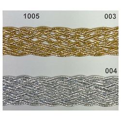 T1005 Gold/Silver Lurex Trim, 15mm