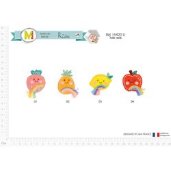 M16420 Rainbow Fruit Appliques