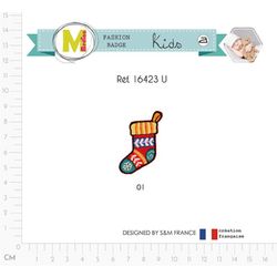 M16423 Stocking Applique