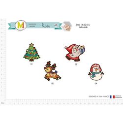 M16424 Winter Appliques