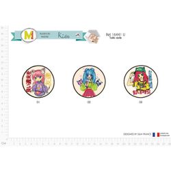 M16441 Anime Applique