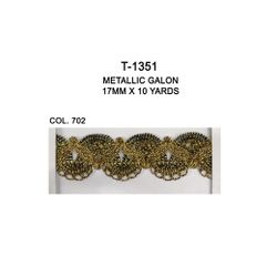 T-1351 Metallic Galon, 17mm