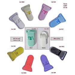 B0P017 Plastic Suspender Clip