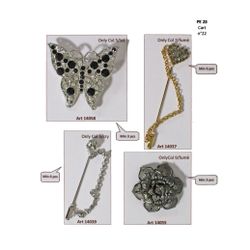 B14058 Butterfly Brooch