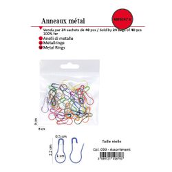 M09247 Metal Safety Pins