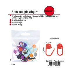 M09248 Plastic Safety Pins